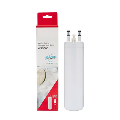 Filtro de água do frigorífico WF3CB Substituição Branco 1 Contagem para pré-filtração doméstica